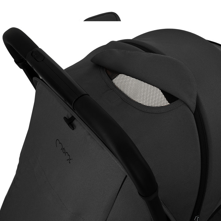 Self-folding MoMi ANDREA stroller BLACK