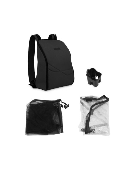 Self-folding MoMi ANDREA stroller BLACK