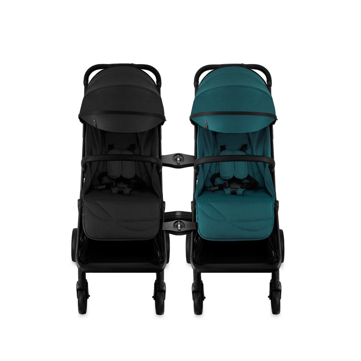 Self-folding MoMi ANDREA stroller BLACK