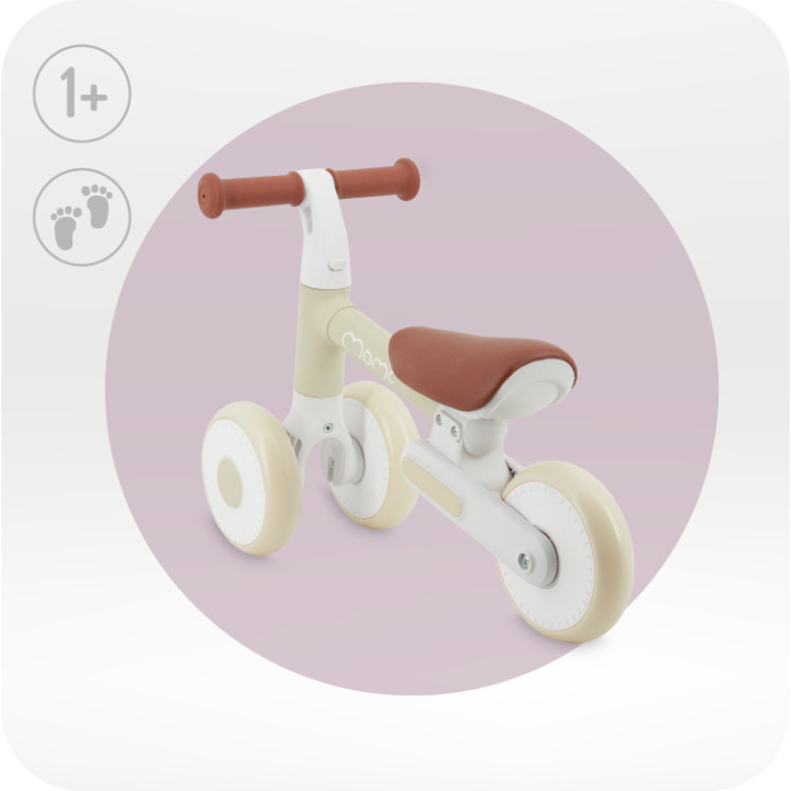 MoMi DEX Rutschrad BEIGE