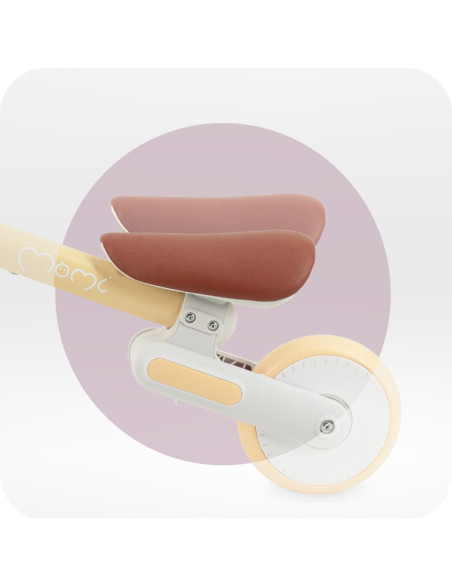 MoMi DEX jeździk ŻÓŁTY