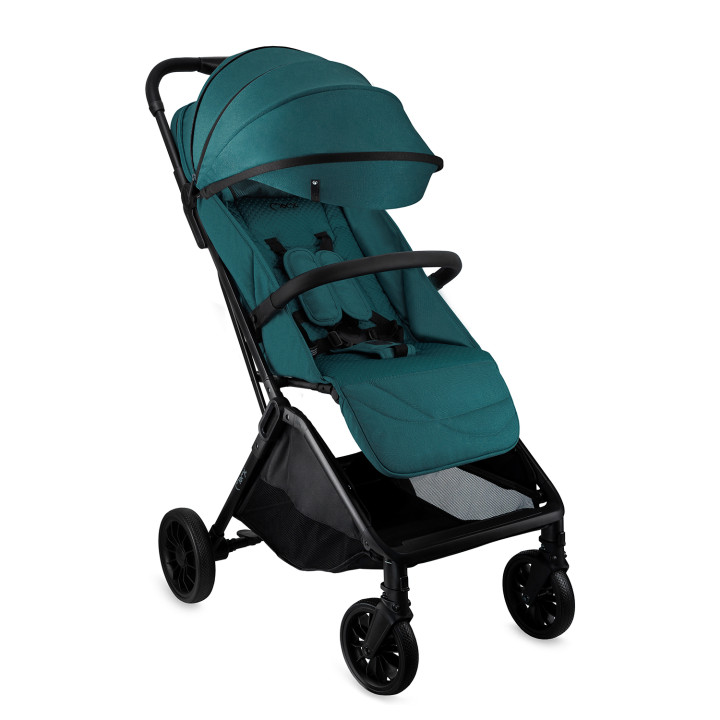 Self-folding MoMi ANDREA stroller TURQUOISE