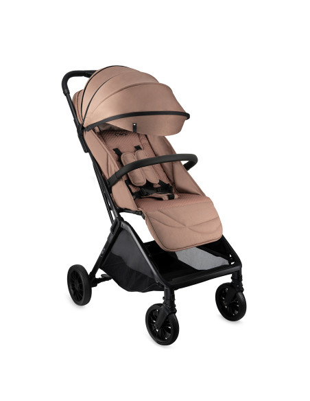 MoMi ANDREA - automatisch zusammenklappbarer Kinderwagen BRAUN