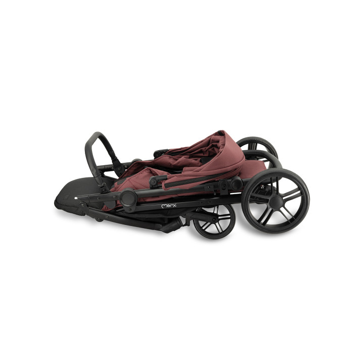 MoMi CLARA kinderwagen BURGUND