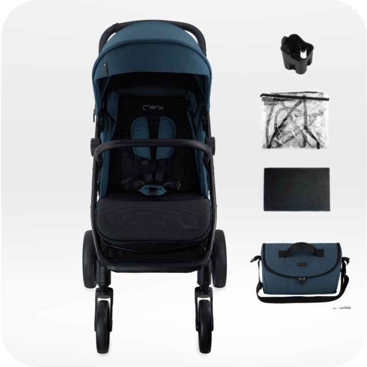 MoMi CLARA stroller BLUE