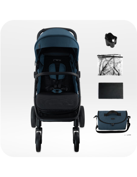 MoMi CLARA stroller BLUE