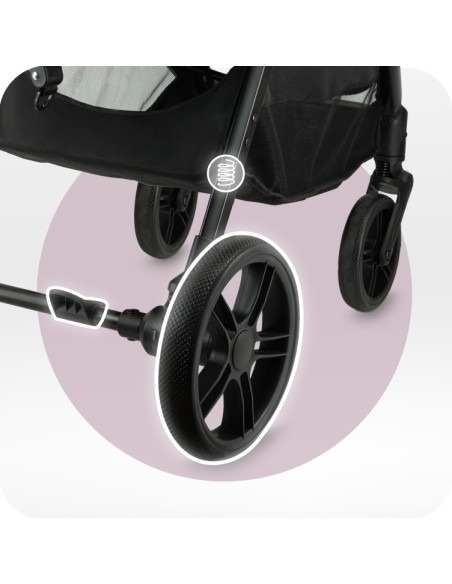 MoMi CLARA stroller BLUE