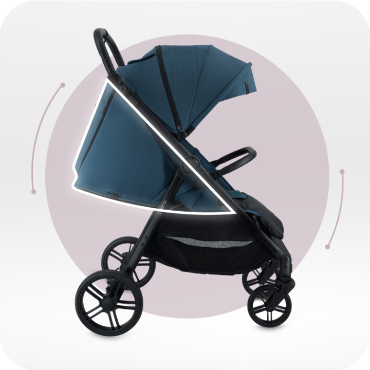 MoMi CLARA stroller BLUE