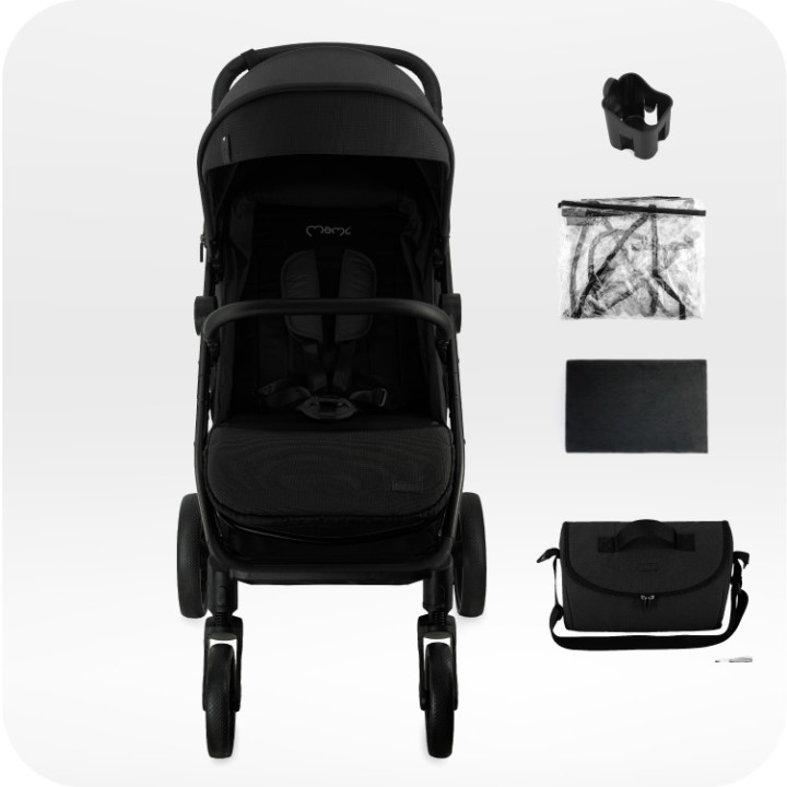 MoMi CLARA stroller BLACK
