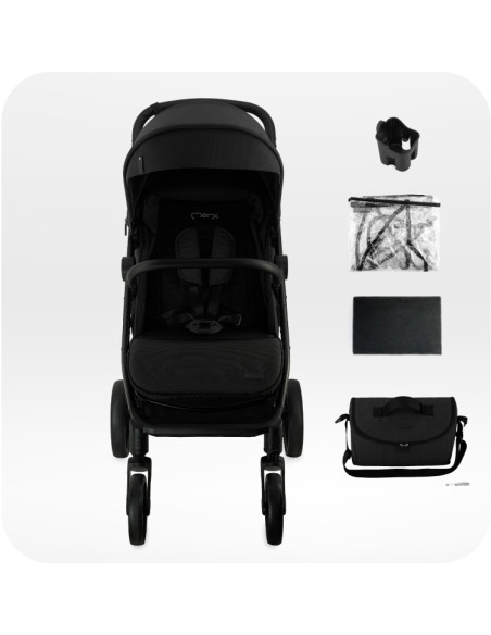 MoMi CLARA kinderwagen SHWARTZ