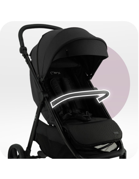 MoMi CLARA kinderwagen SHWARTZ