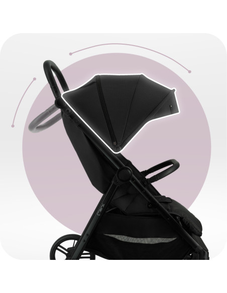 MoMi CLARA stroller BLACK