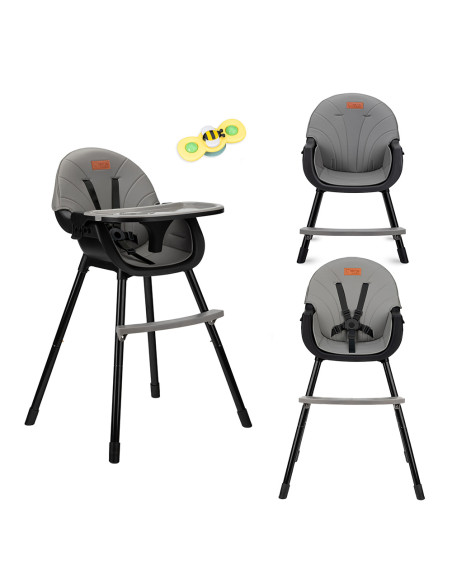 MoMi REKI feeding chair BLACK