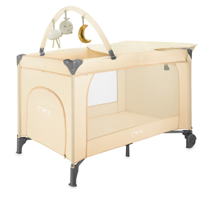 MoMi BELOVE PLUS travel cot BEIGE