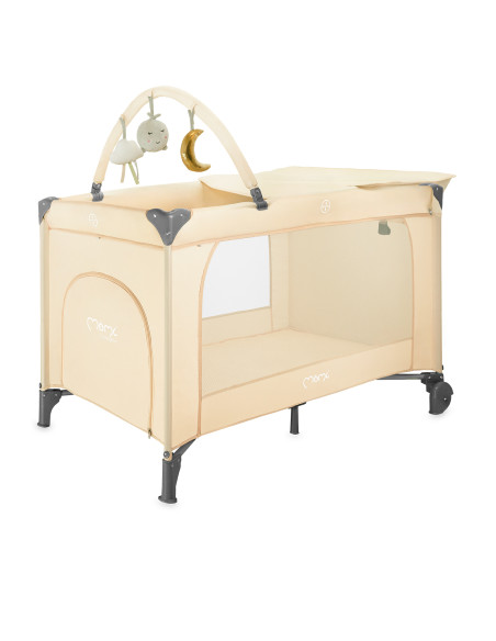 MoMi BELOVE PLUS travel cot BEIGE