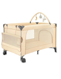 MoMi BELOVE PLUS travel cot BEIGE 2