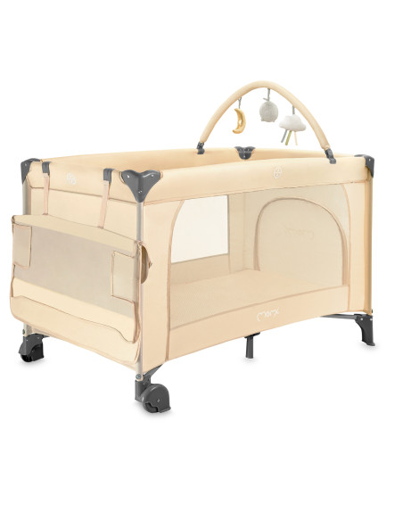 MoMi BELOVE PLUS travel cot BEIGE