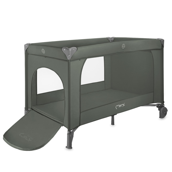 MoMi BELOVE PLUS travel cot GREEN