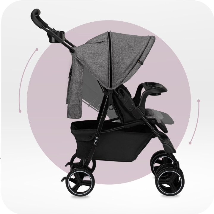 MoMi ISLA stroller GRAY