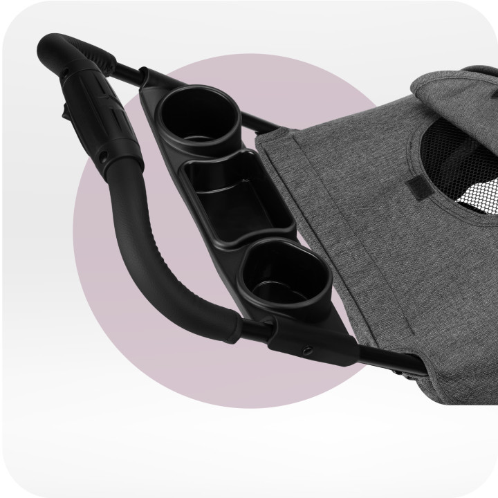 MoMi ISLA stroller GRAY