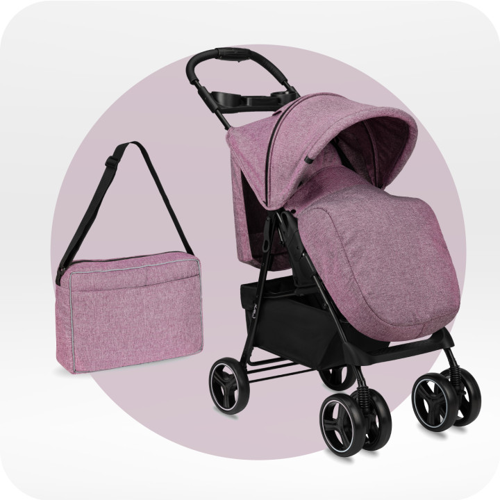 MoMi ISLA stroller PINK
