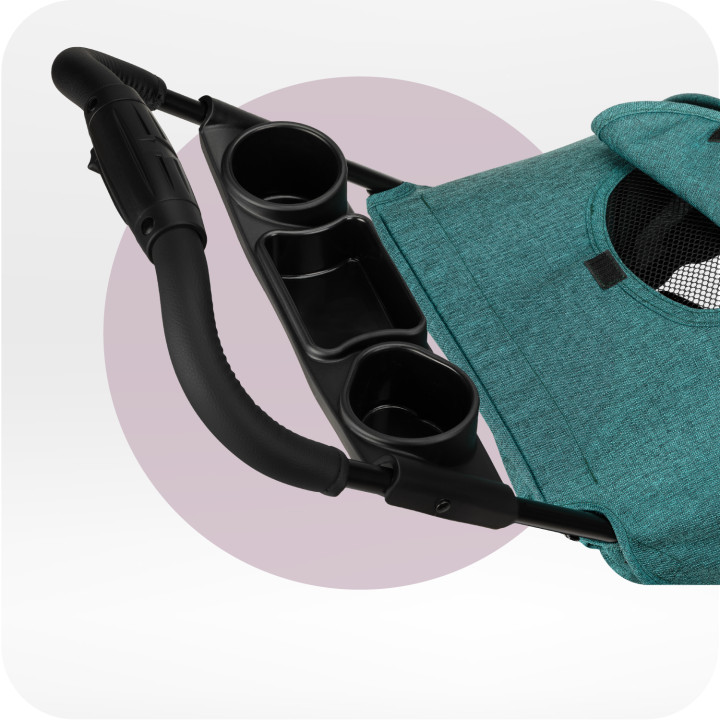 MoMi ISLA stroller GREEN