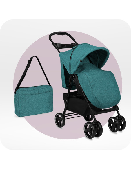 MoMi ISLA stroller GREEN