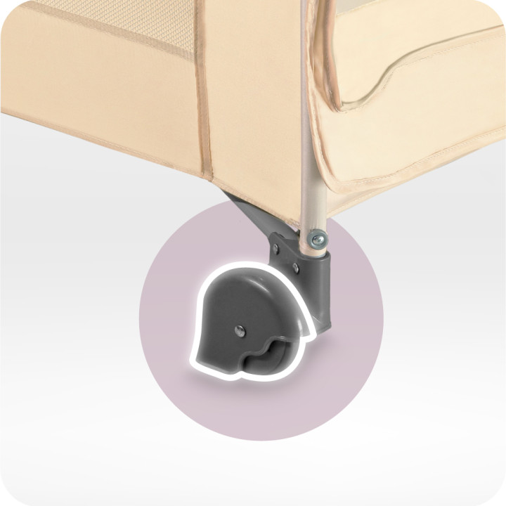 MoMi BELOVE PLUS travel cot BEIGE
