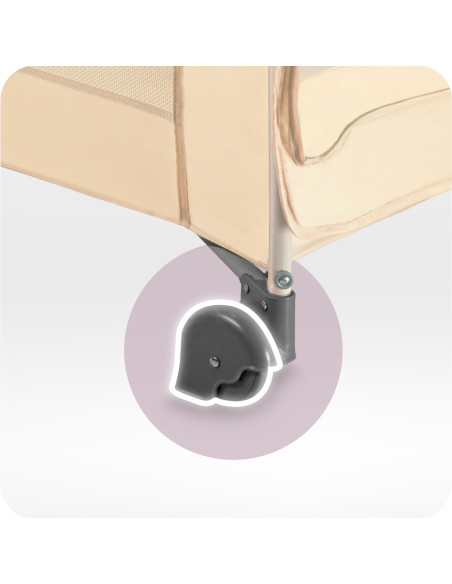 MoMi BELOVE PLUS reisebett BEIGE