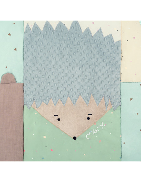 MoMi VOLPI patchwork educational mat