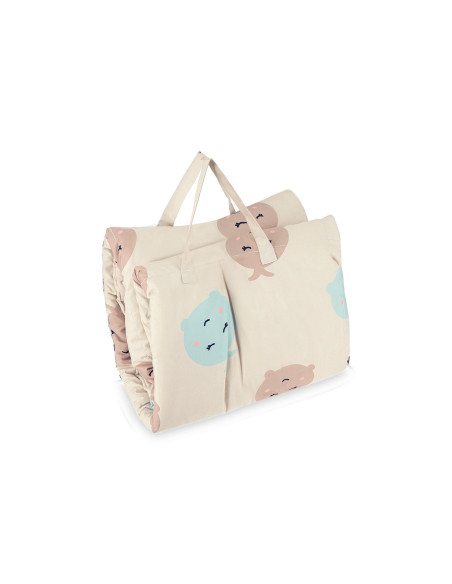 MoMi VOLPI patchwork educational mat