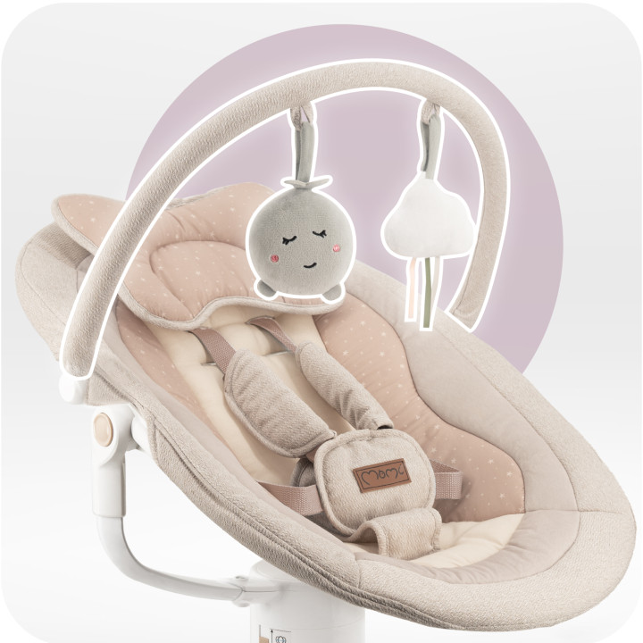 MoMi PEARL electric rocker BEIGE