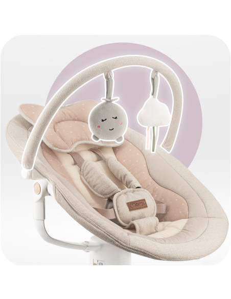 MoMi PEARL electric rocker BEIGE