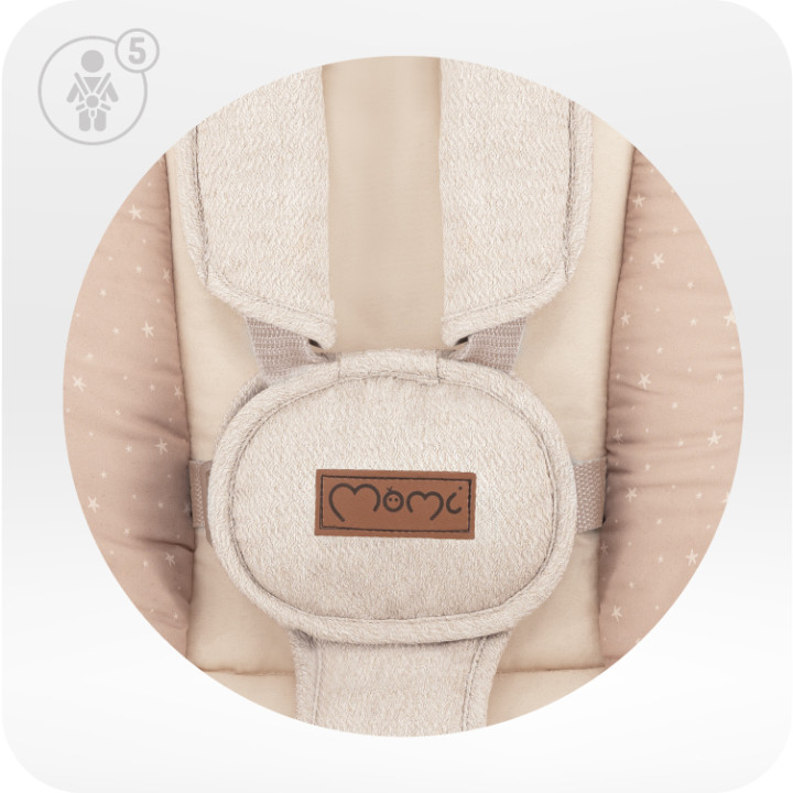 MoMi PEARL electric rocker BEIGE