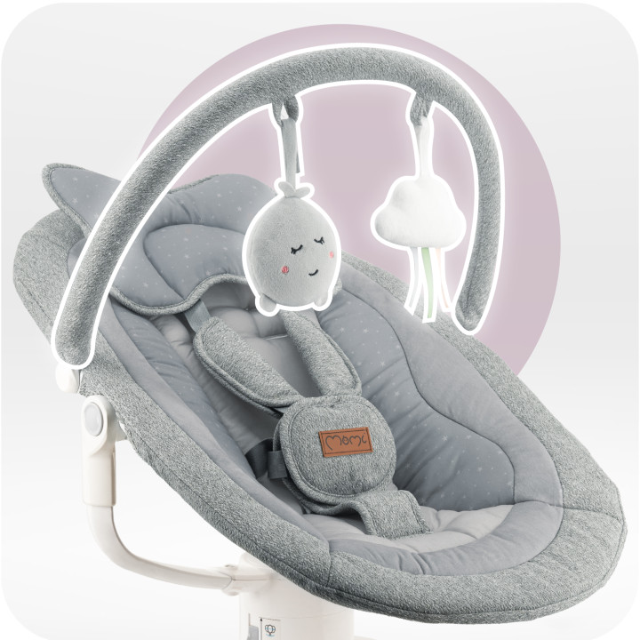 MoMi PEARL electric rocker GREY