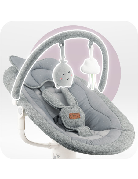MoMi PEARL electric rocker GREY
