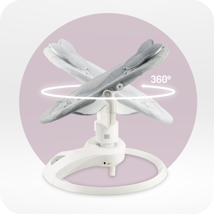 MoMi PEARL electric rocker GREY