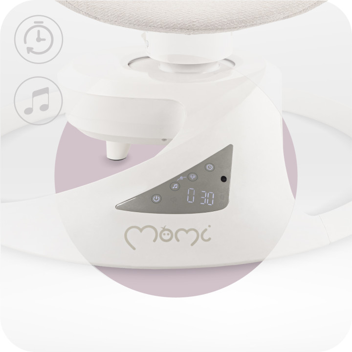 MoMi PEARL electric rocker GREY