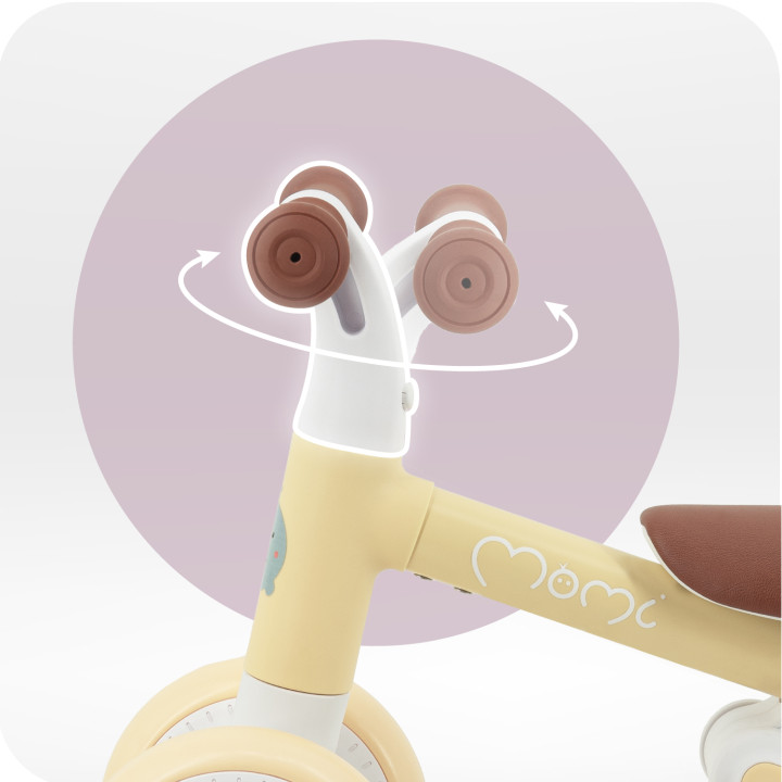 MoMi DEX ride-on YELLOW