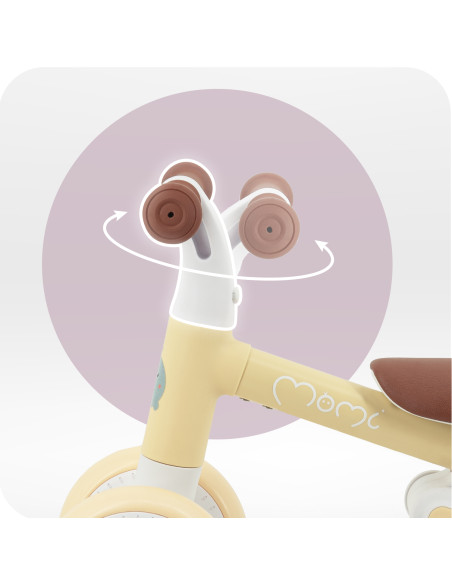 MoMi DEX jeździk ŻÓŁTY