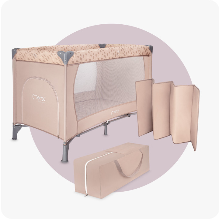 MoMi BELOVE łóżeczko turystyczne - torba do...