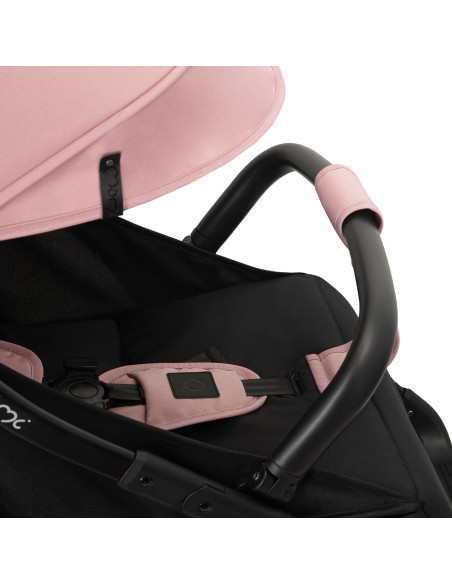 MoMi PAOLA wózek spacerowy samoskładający RÓŻOWY