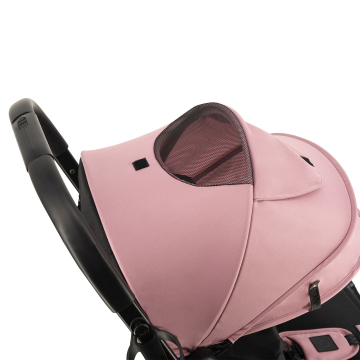 MoMi PAOLA wózek spacerowy samoskładający RÓŻOWY