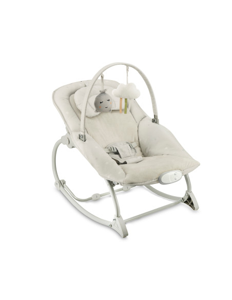 MoMi LAPIS bujaczek leżaczek JASNOSZARY