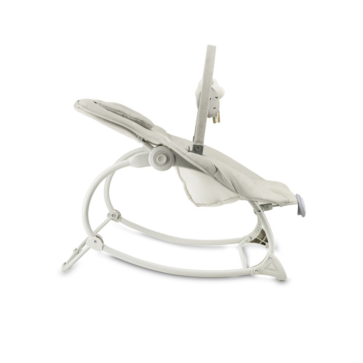 MoMi LAPIS bujaczek leżaczek JASNOSZARY