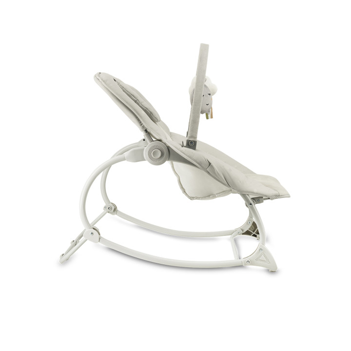 MoMi LAPIS bujaczek leżaczek JASNOSZARY