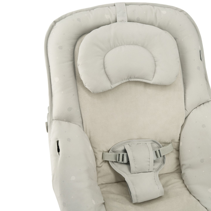 MoMi LAPIS bujaczek leżaczek JASNOSZARY