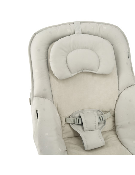 MoMi LAPIS bujaczek leżaczek JASNOSZARY