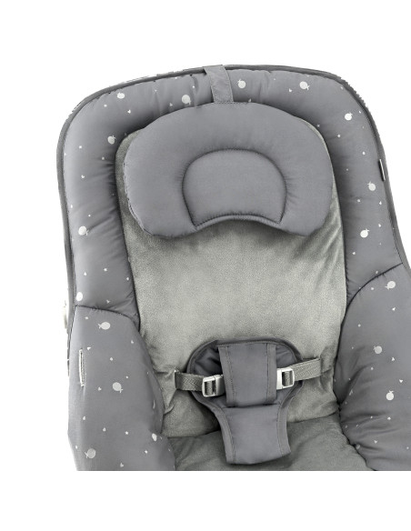 MoMi LAPIS bujaczek leżaczek CIEMNOSZARY