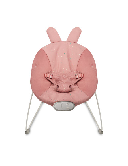 MoMi GLOSSY leżaczek RÓŻOWY